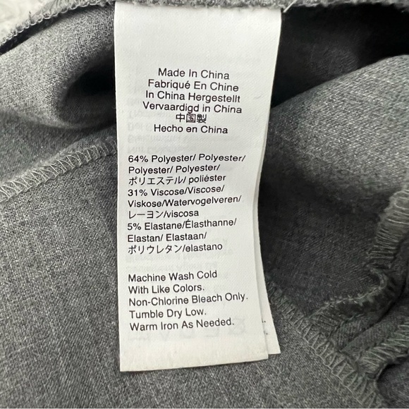 J. Crew Cameron Pant in Four Season Stretch Grey sz 4 Business Casual Office - Picture 9 of 10